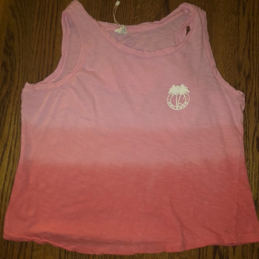 Pink Orlando tank top